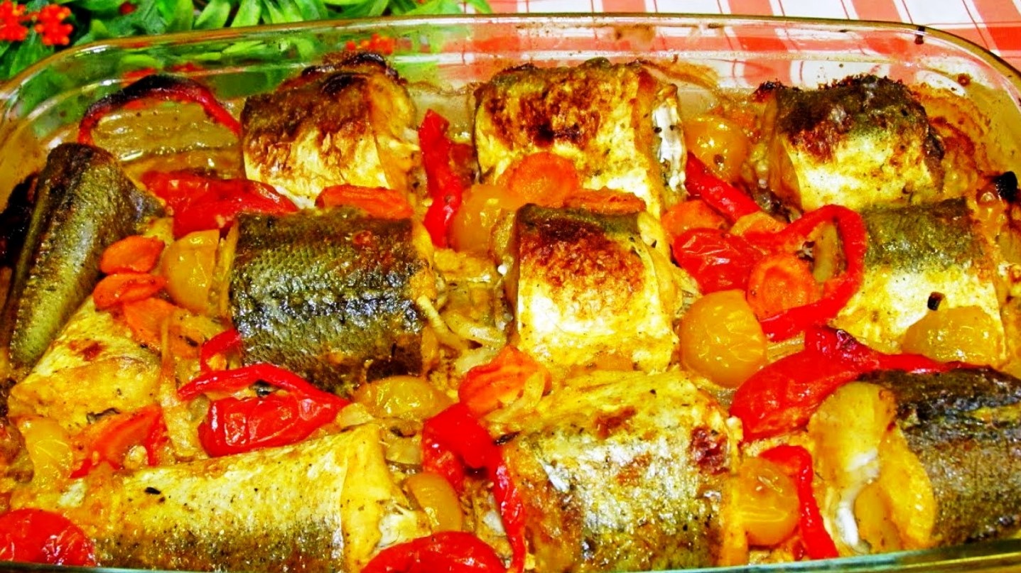 Рыба С Овощами Рецепты С Фото