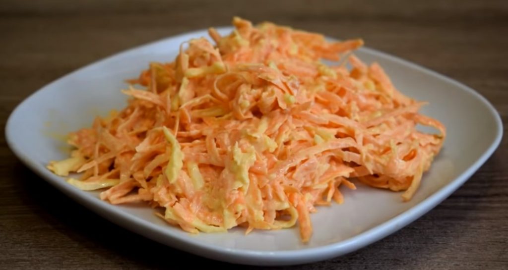 На столе столько всего, а гости едят только этот салат из моркови. Салат-объедение за 7 минут
