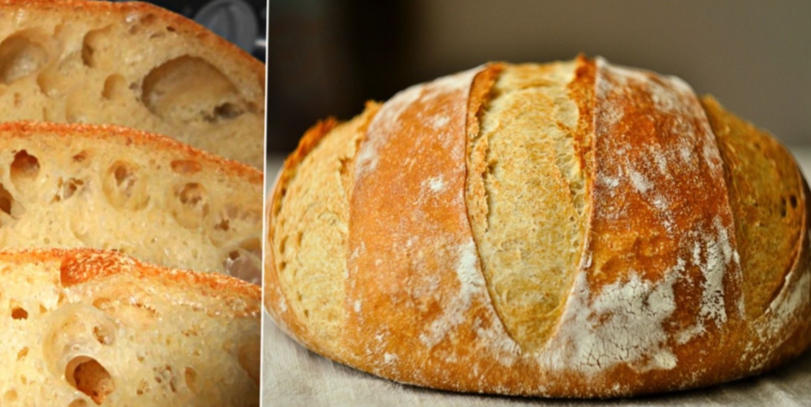 Хлеб без замеса рецепт