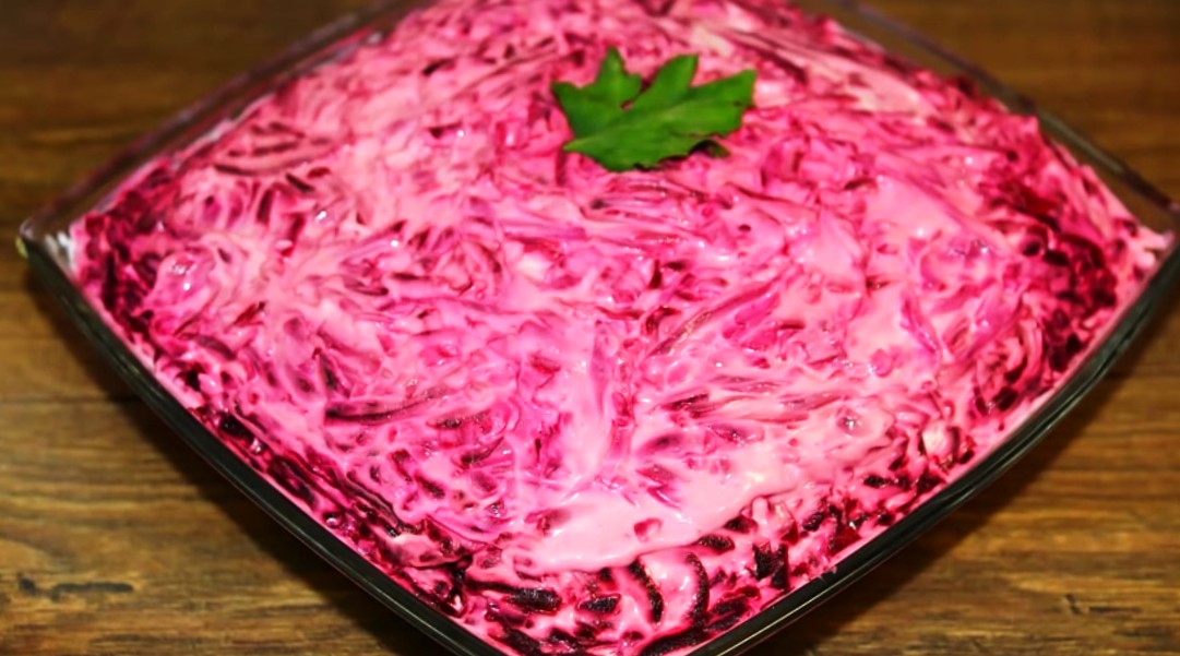Салат под шубой с шпротами рецепт с фото