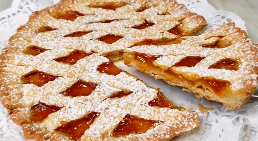 пирог с джемом без масла