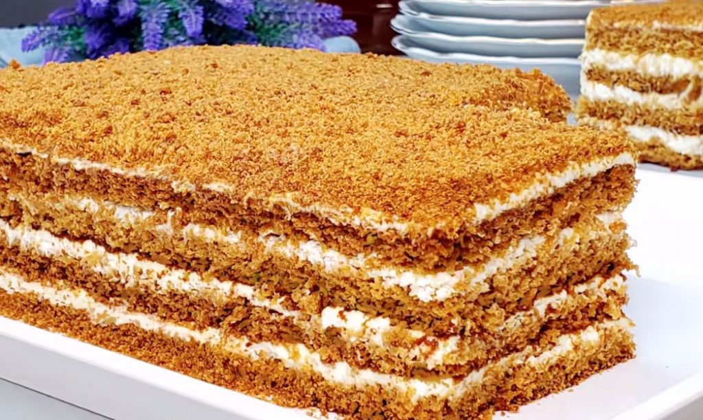 Медовик, самый вкусный и простой торт — рецепт с фото и видео