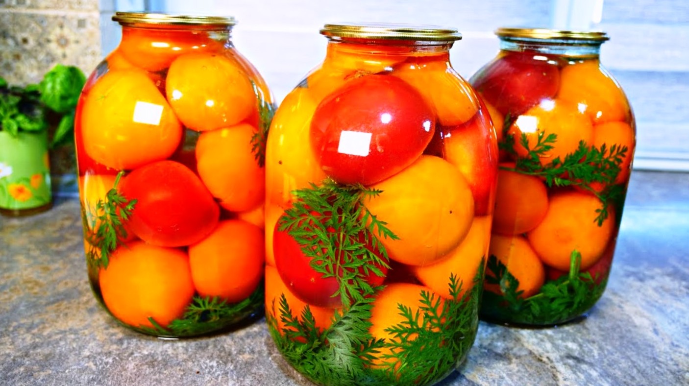 помидоры на зиму с раст маслом фото 49