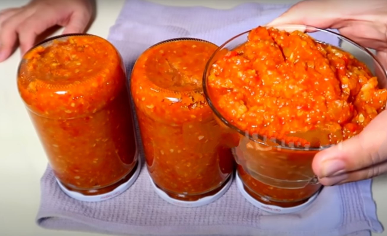 Аджика Из Кабачков Фото