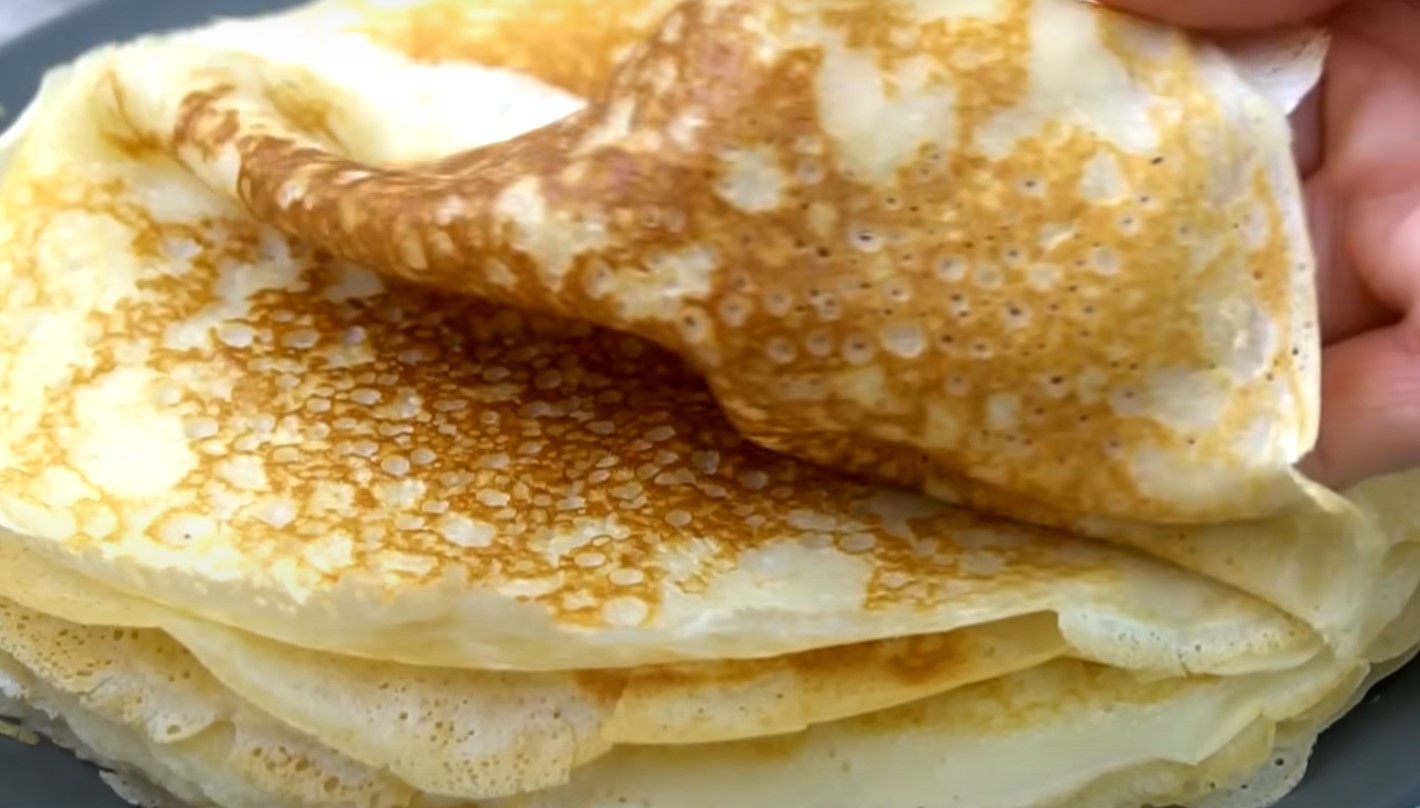 Блины со сгущенкой
