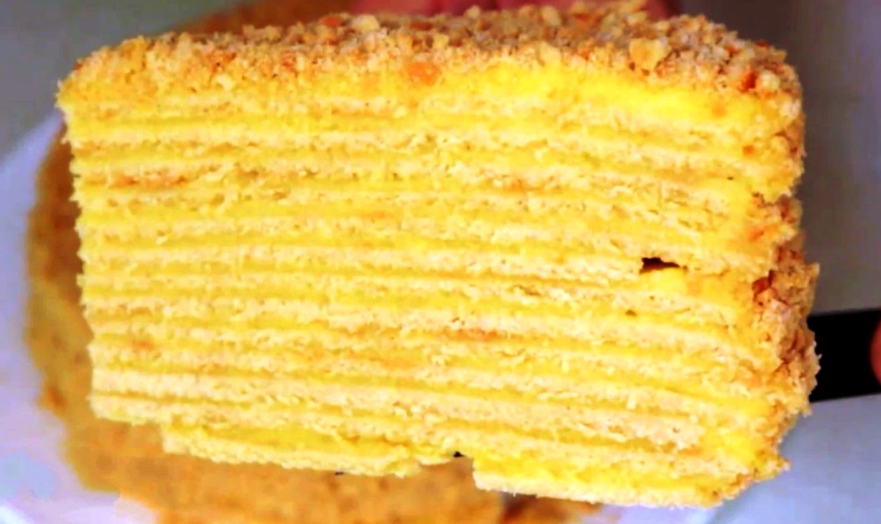 Торт Наполеон в домашних условиях, пошаговый рецепт с фото