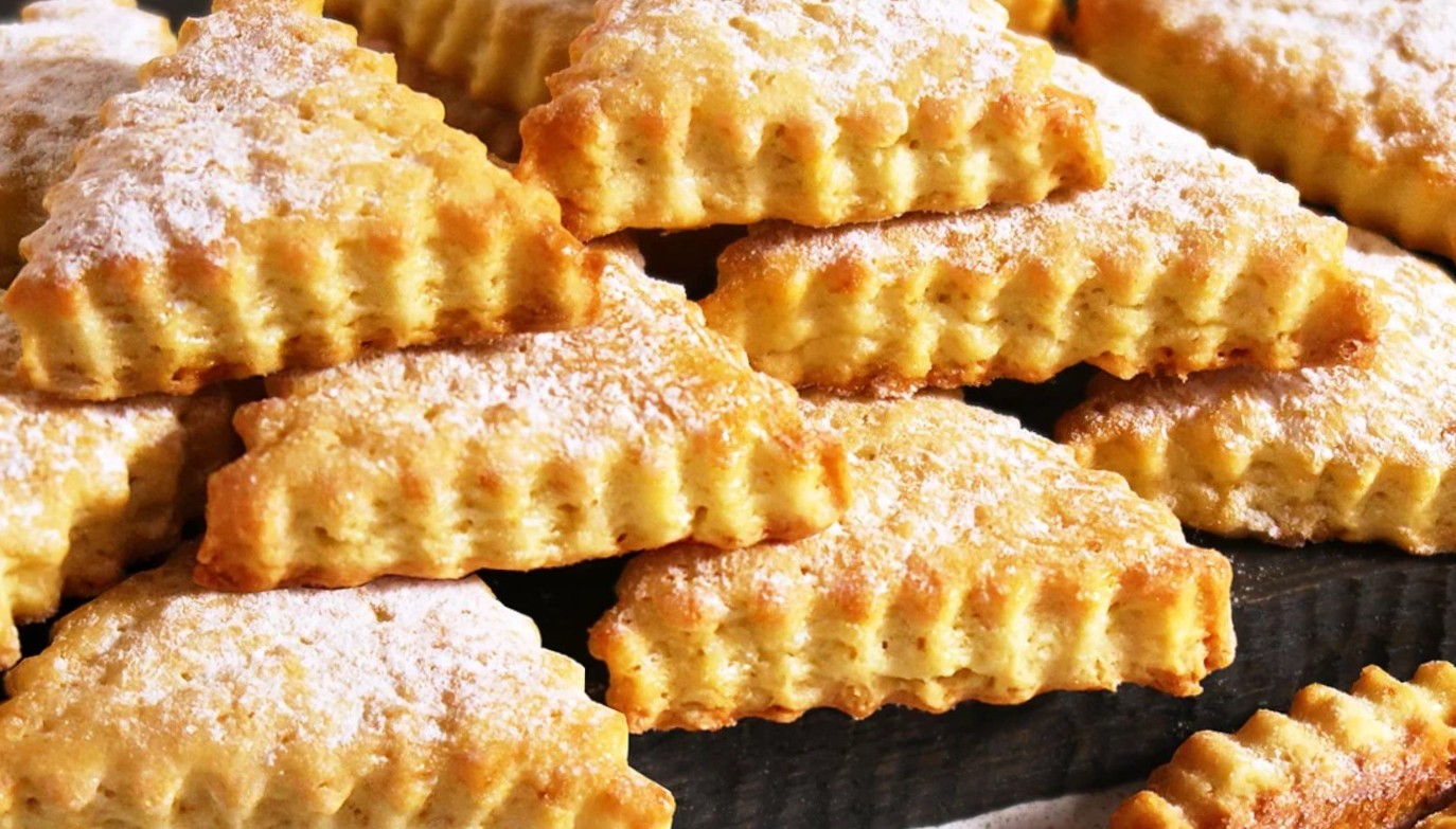 Печенье на сметане без маргарина и масла — быстро, вкусно и нежирно