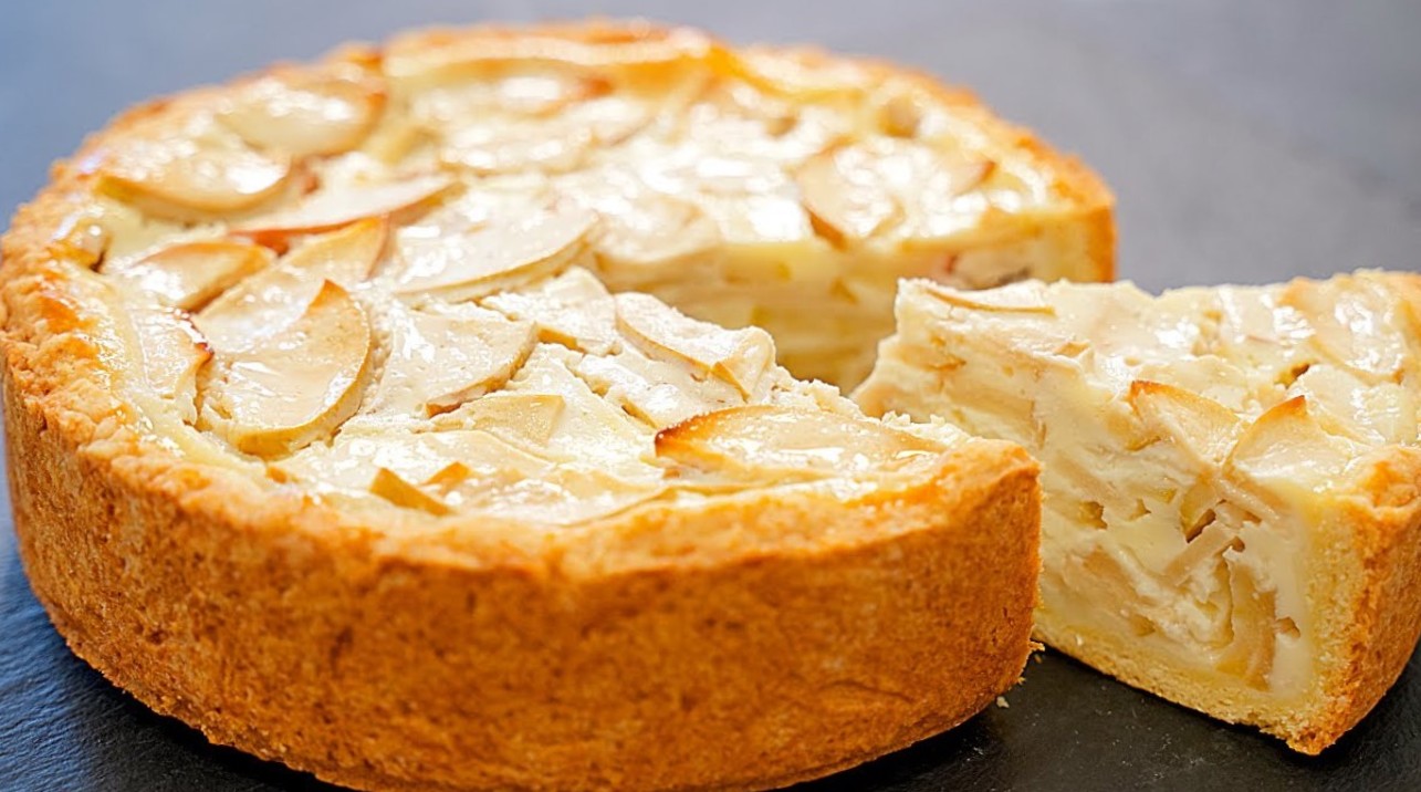 Нежный яблочный пирог – пошаговый рецепт приготовления с фото