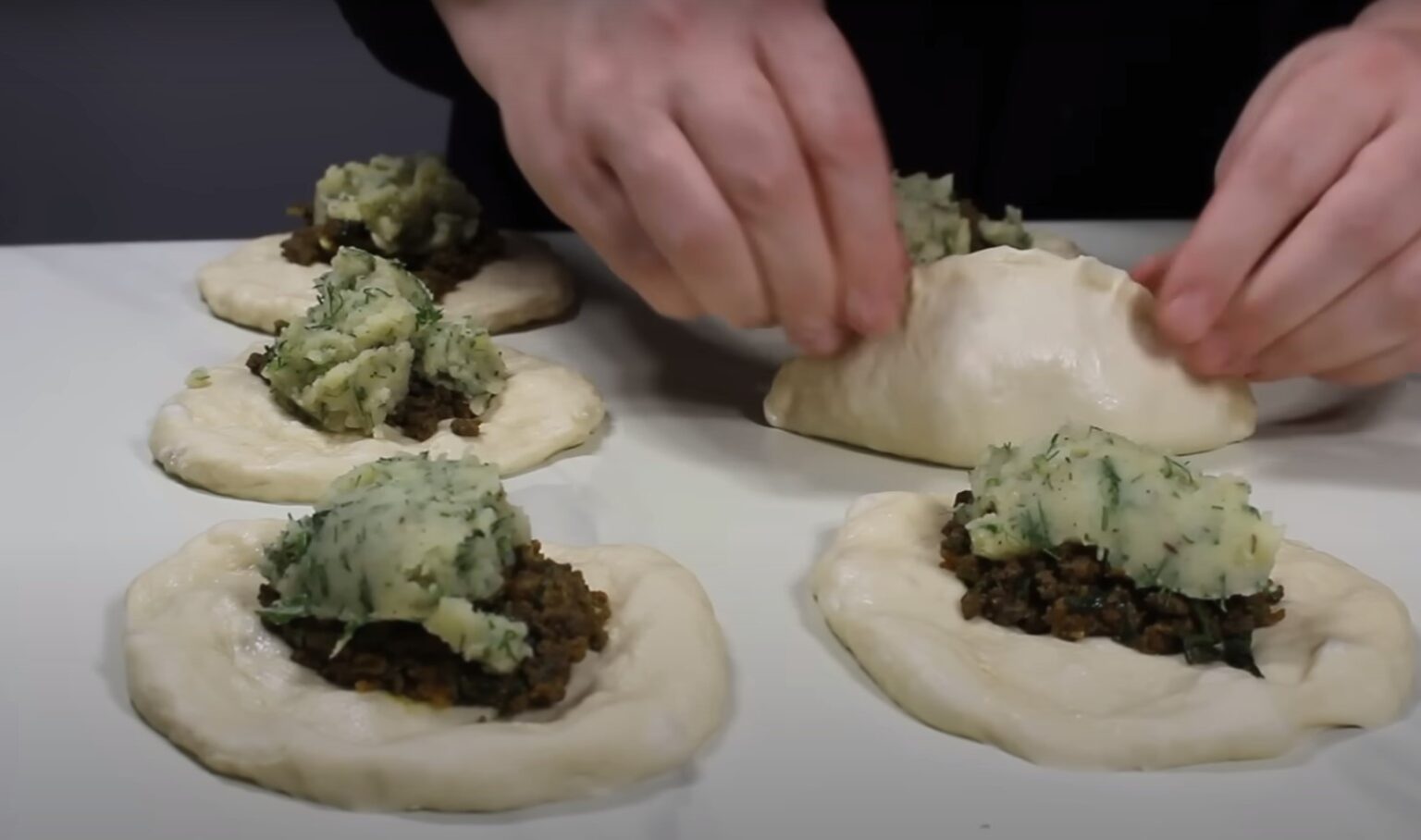 Пирог с двойной начинкой