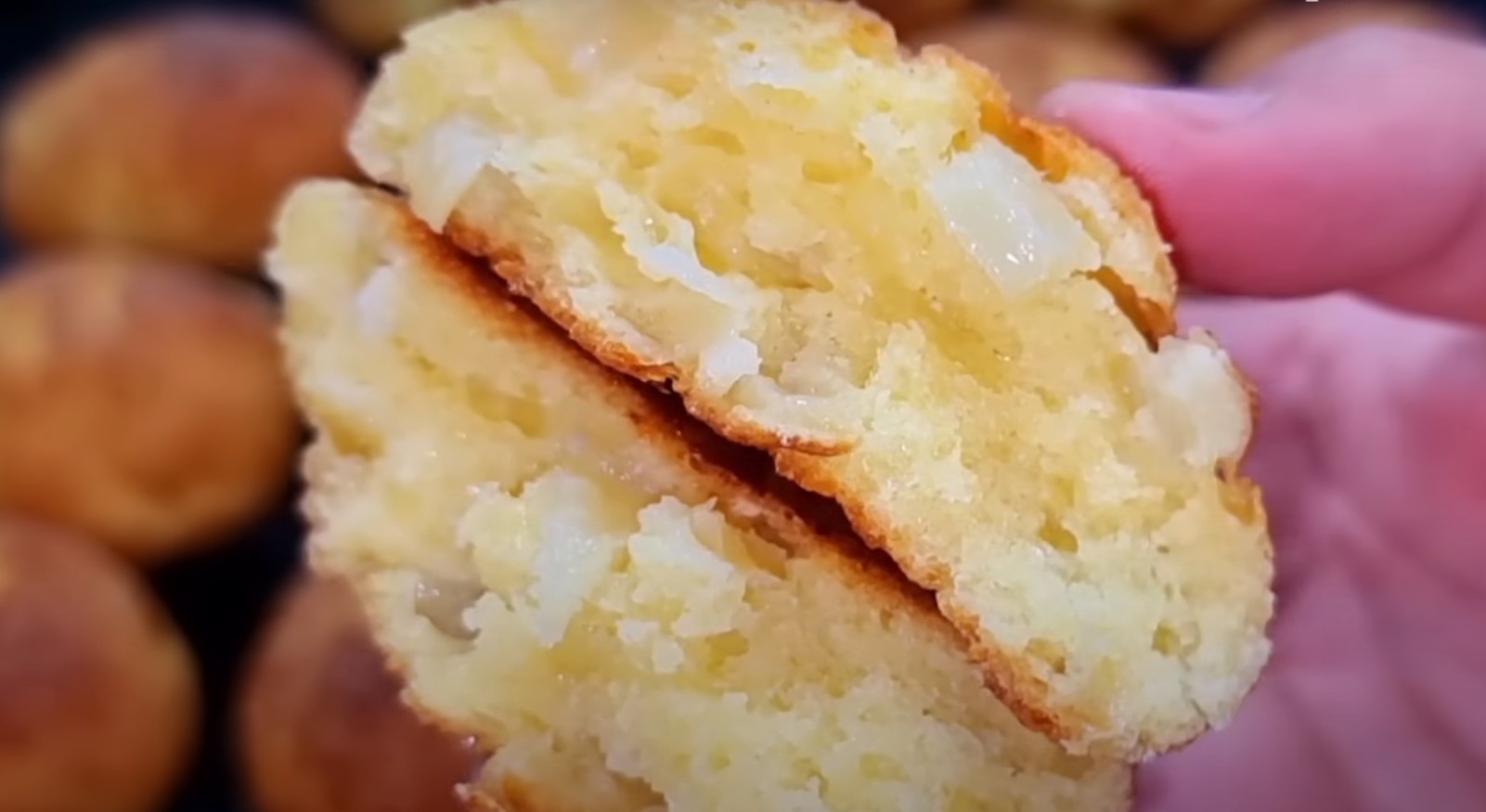 Творожное печенье с яблоками