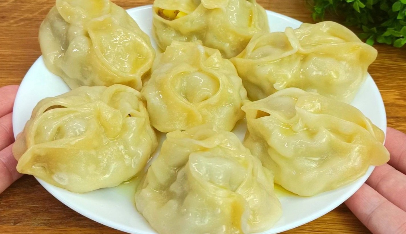Манты с телятиной, пошаговый рецепт с фотографиями – Китайская кухня: Основные блюда. «Еда»