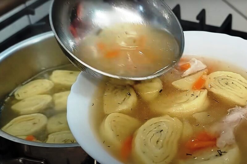 Вкусный и полезный суп с галушками: рецепт без «зажаривания». Просто, быстро, аппетитно