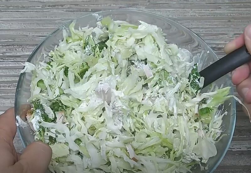 Нежный салат из капусты "Худеюшка". Ем на ужин каждый день и не поправляюсь
