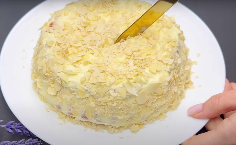 Творожный десерт: без муки, овсянки и крахмала. Низкокалорийный торт без сахара