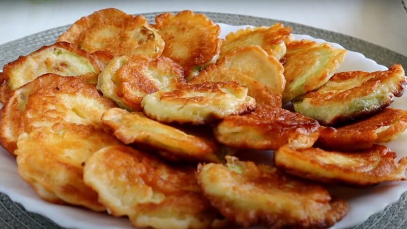 10 простых способов пожарить вкусные кабачки в кляре