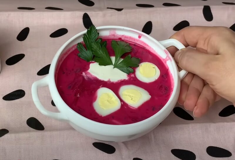 Вместо надоевшей Окрошки. Литовский холодный борщ: настолько вкусный, что готовлю его раз в неделю
