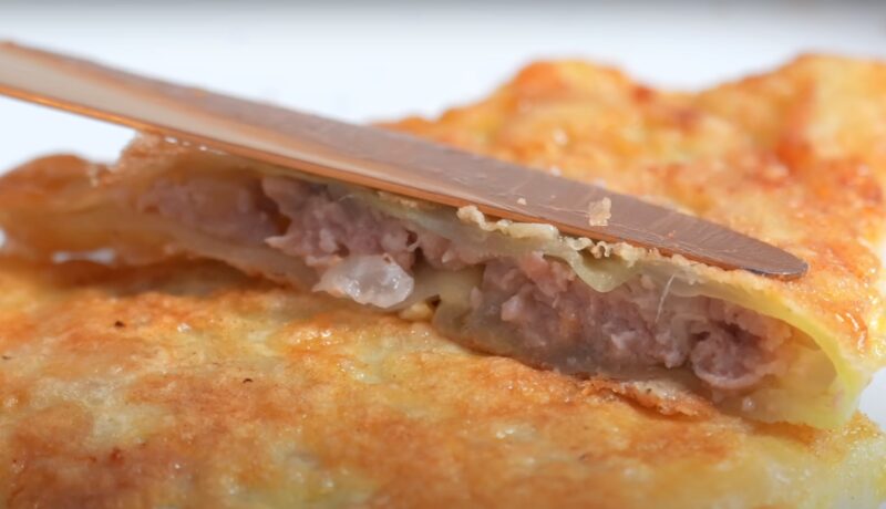 Просто возьмите капусту и фарш. Вкуснейшие чебуреки из капусты: готовлю на обед или ужин каждые выходные
