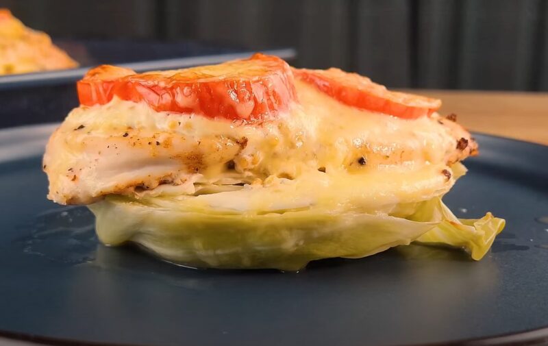 Капуста с курицей в духовке. Самый простой и вкусный рецепт на ужин