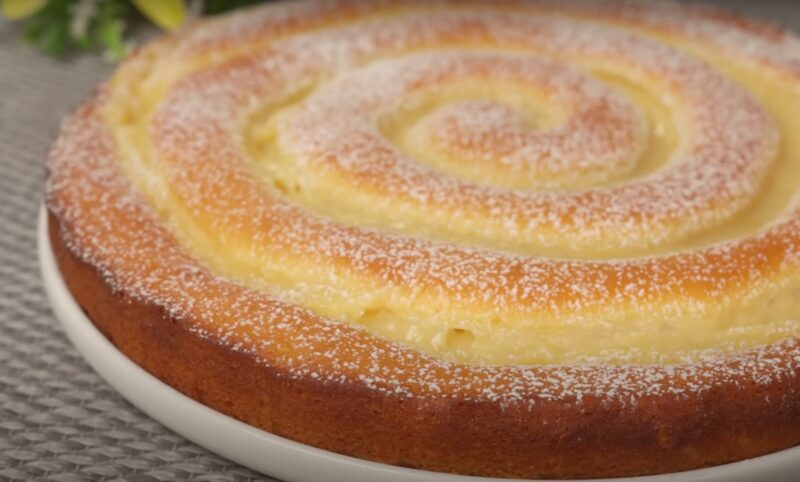 Знаменитый Итальянский лимонный пирог. Простой и вкусный рецепт