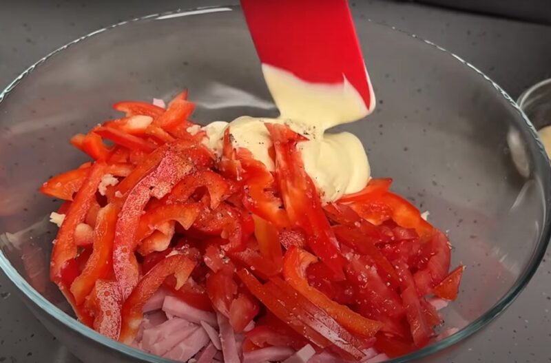 Рецепт - новинка. Салат "Розовый фламинго" - ещё один вкусный салатик в мою копилочку