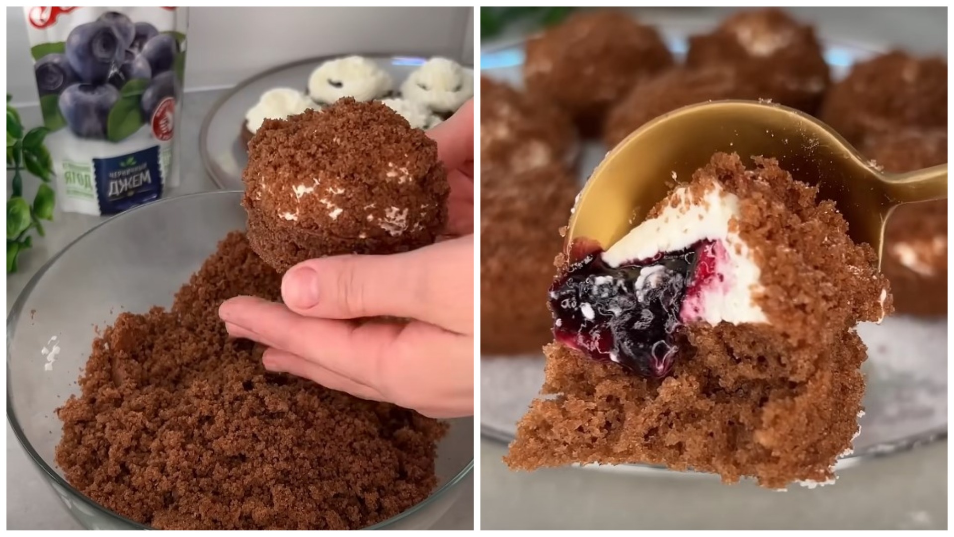 Кремовое пирожное с джемом и шоколадным бисквитом. Изысканный десерт: вкус словами не передать Кремовое пирожное с джемом и шоколадным бисквитом. Изысканный десерт: вкус словами не передать