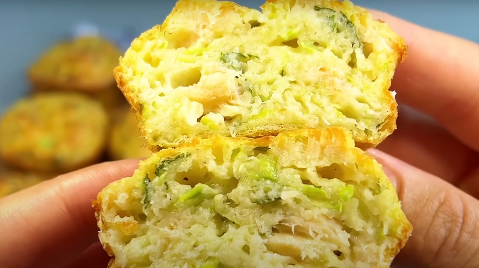 Кексы из кабачков