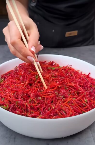 Готовим не только вкусно, но и полезно! Тот самый витаминный салат по-корейски: рецепт, который удивляет