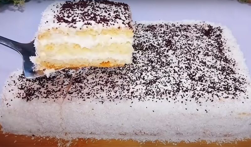 Самый быстрый и нежный торт! Тает во рту за секунду – берешь творог, а получаешь восхитительный десерт