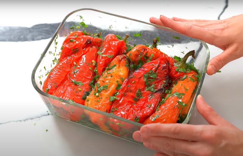 Секрет идеальной закуски: маринованный перец с нежным маринадом