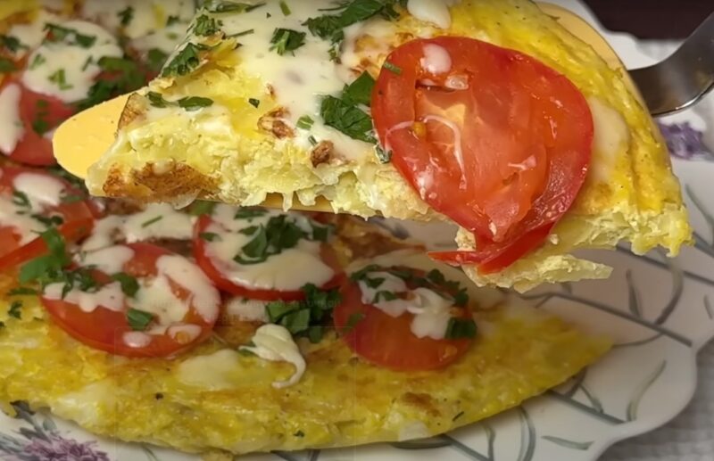 Картошка, яйцо и никакой муки! Простое блюдо, а вкуснее пиццы и драников вместе взятых