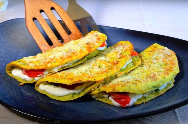 Ресторанная подача из простых продуктов: 1 кабачок и 2 яйца. Проверенный способ удивить семью
