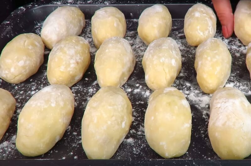 Пирожки из картошки с мясной начинкой. Быстрый обед на сковороде: вкусные ароматные зразы