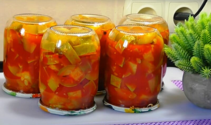 Кабачковое лечо на зиму без заморочек. Простой и вкусный рецепт без стерилизации
