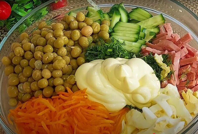 Проще не бывает! Салат "Нежный" с пекинской капустой - идеальное сочетание простоты и вкуса