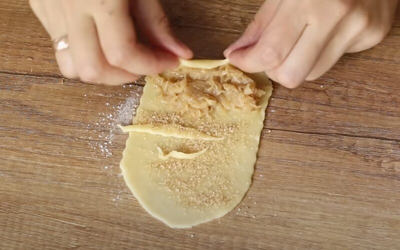 Печенье "Яблочный штрудель". Невероятно вкусно: хрупкое нежное тесто и много сочной начинки!