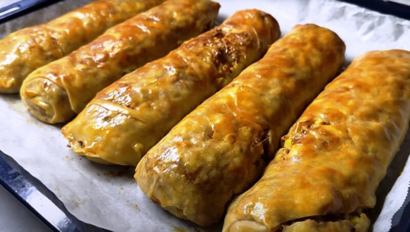 Рецепт, за который благодарят: хрустящие пирожки с мясом, как в лучшем ресторане Шанхая — и готовятся легко!