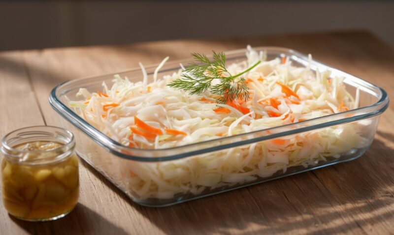 Маринованная кисло-сладкая капуста: аппетитная и хрустящая. Проверенные пропорции ингредиентов