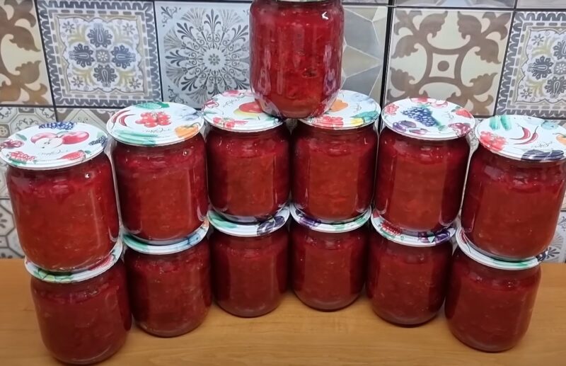 Борщ зимой за 15 минут. Главная заготовка на каждый год - готовьте побольше!