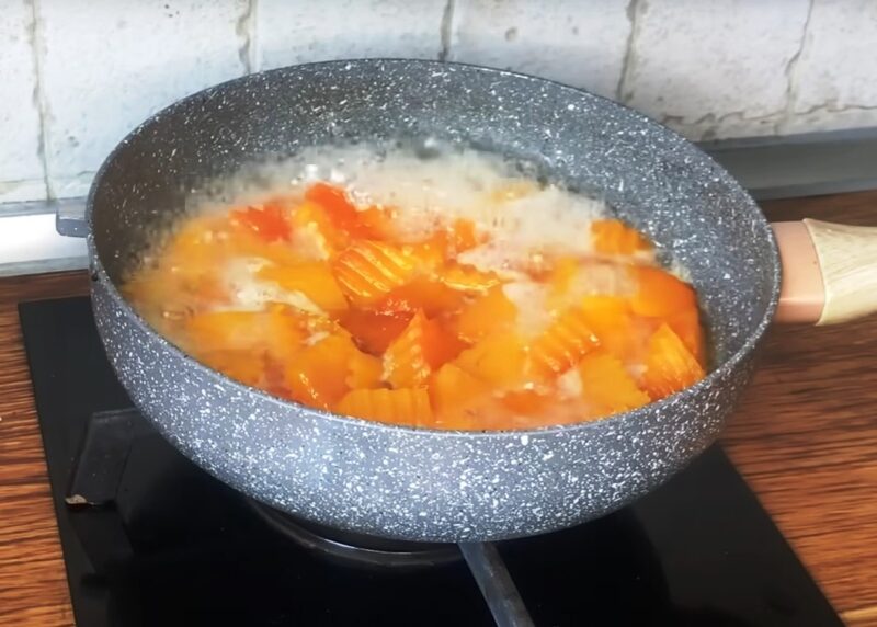 Мармеладная тыква с грецким орехом. Волшебный турецкий десерт, достойный султана!