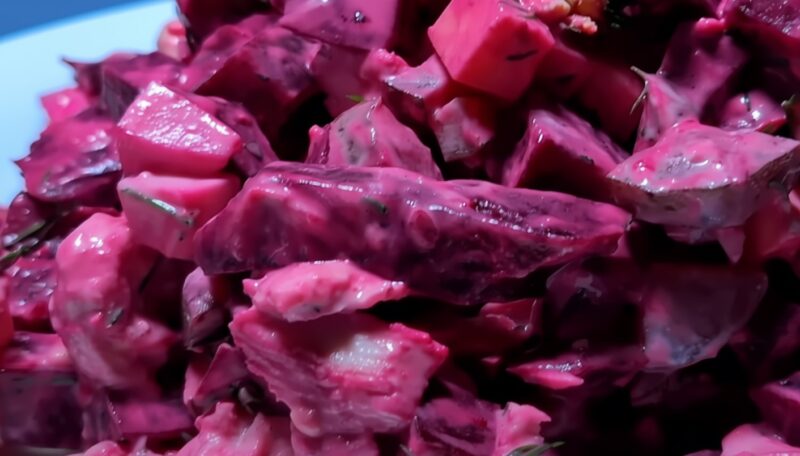 Не винегрет, а новый хит из свеклы. Салат «На Здоровье» за 15 минут. Не винегрет, а новый хит из свеклы. Салат «На Здоровье» за 15 минут.