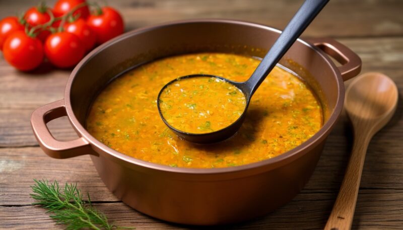 Один глоток — и вы в Тбилиси! Самый вкусный грузинский суп, который готовится быстрее, чем вы скажете «хинкали»