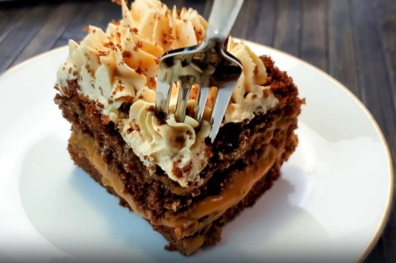 Домашний шоколадный торт "Марс" за копейки. Рецепт без сливок - отличный десерт на любой праздник!