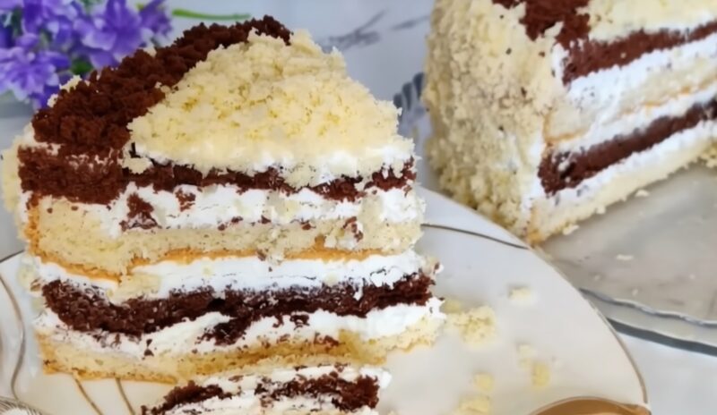 Нежность в каждом кусочке: торт "Кудряш" — тот самый идеальный десерт, который вы искали годами!