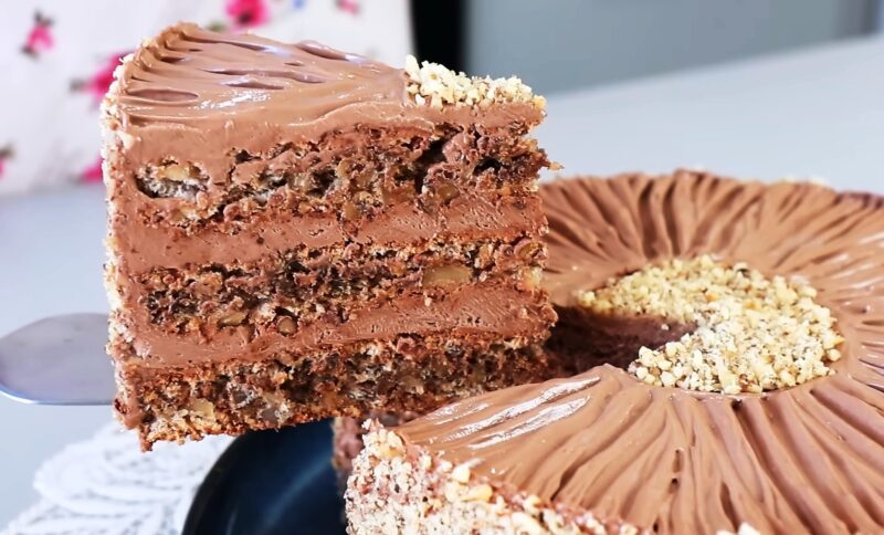 Вкуснее самых известных десертов. Ореховый торт без муки: простой и бюджетный рецепт!