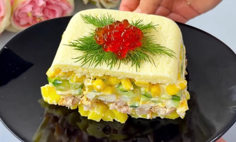 Салат - победитель вечера! Удивительный рецепт, который станет главным хитом вашего застолья