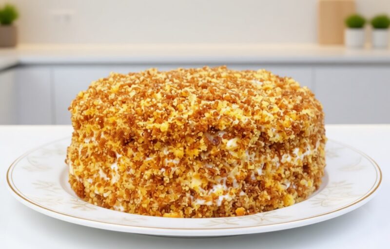 Главный десерт для ленивых: готовим торт "3 стакана" на кефире без весов и лишних движений!