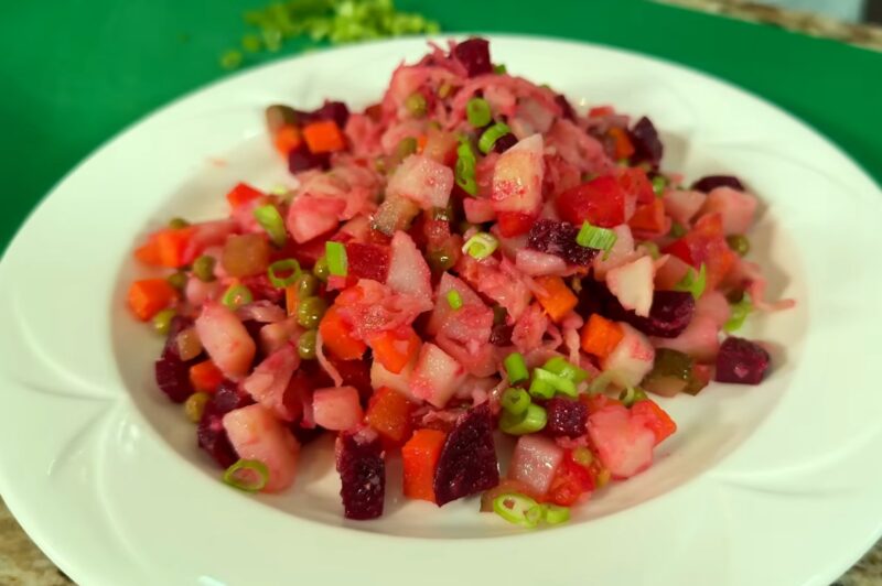 Рецепт идеального винегрета. Тот самый классический вкус, за который все любят этот салат!