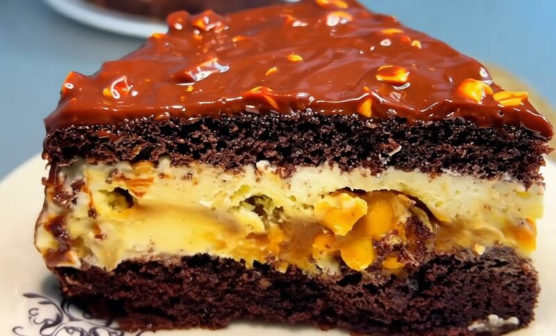 Невероятно вкусный торт "Сникерс" на Новый Год 2026 . Простой рецепт
