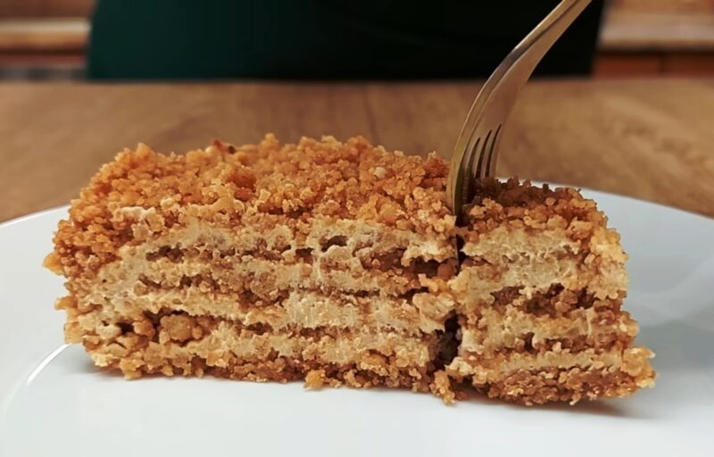 Торт-экспресс: всего 15 минут от сковороды до десерта! Никакой духовки, минимум ингредиентов — проверенный рецепт