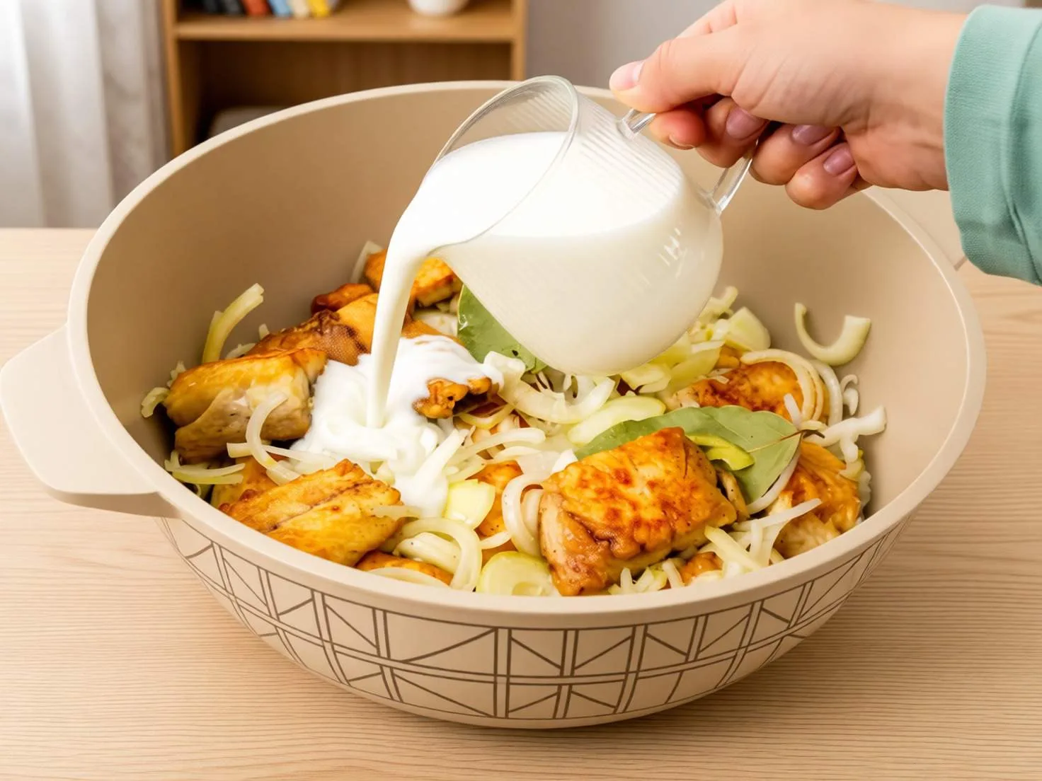 Скумбрия в молочном соусе. Приготовление